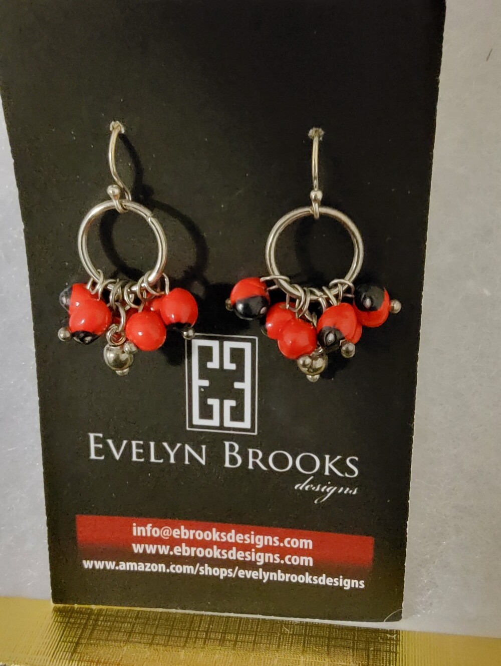 Evelyn Brooks Designs, Earrings, Made With Hyuaruro Seeds